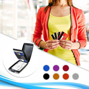 Carteira Slim Com Proteção RFID - RFID Secure Wallet